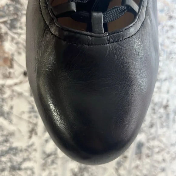 See by Chloe Black Lace Up Heels Pumps Sz 41 - Picture 4 of 14